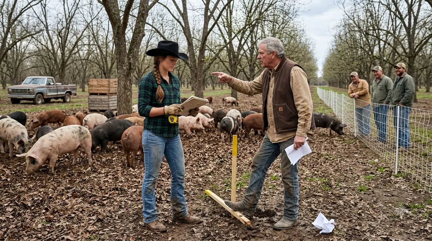 A Young Farmer Turned Pigs Loose in Her Family’s Pecan Orchard — Then the Ground Began Giving Back Its Secrets
