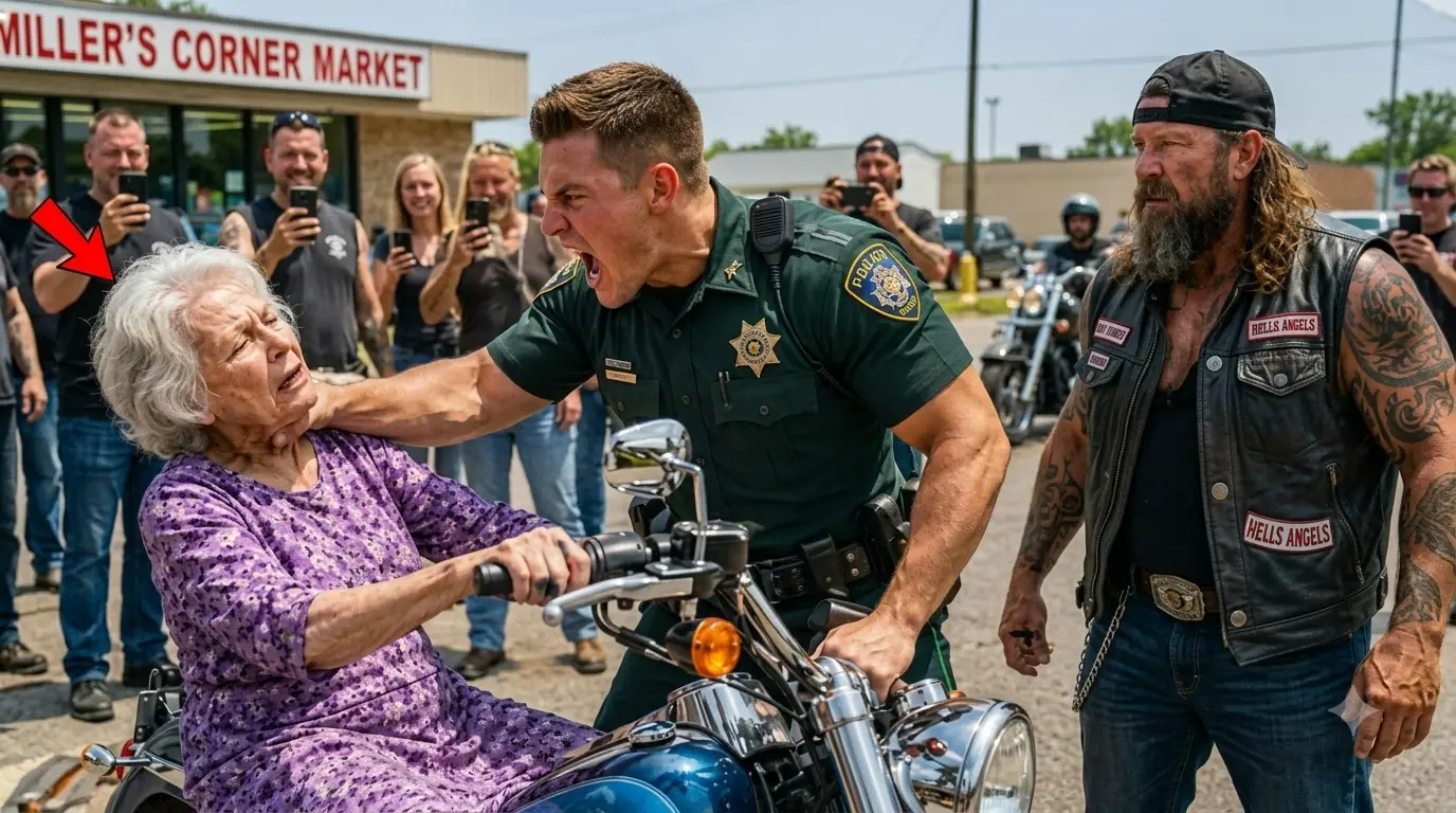 Cop Humiliated Grandma for “Stealing” a Harley — Then 500 Hells Angels Arrived