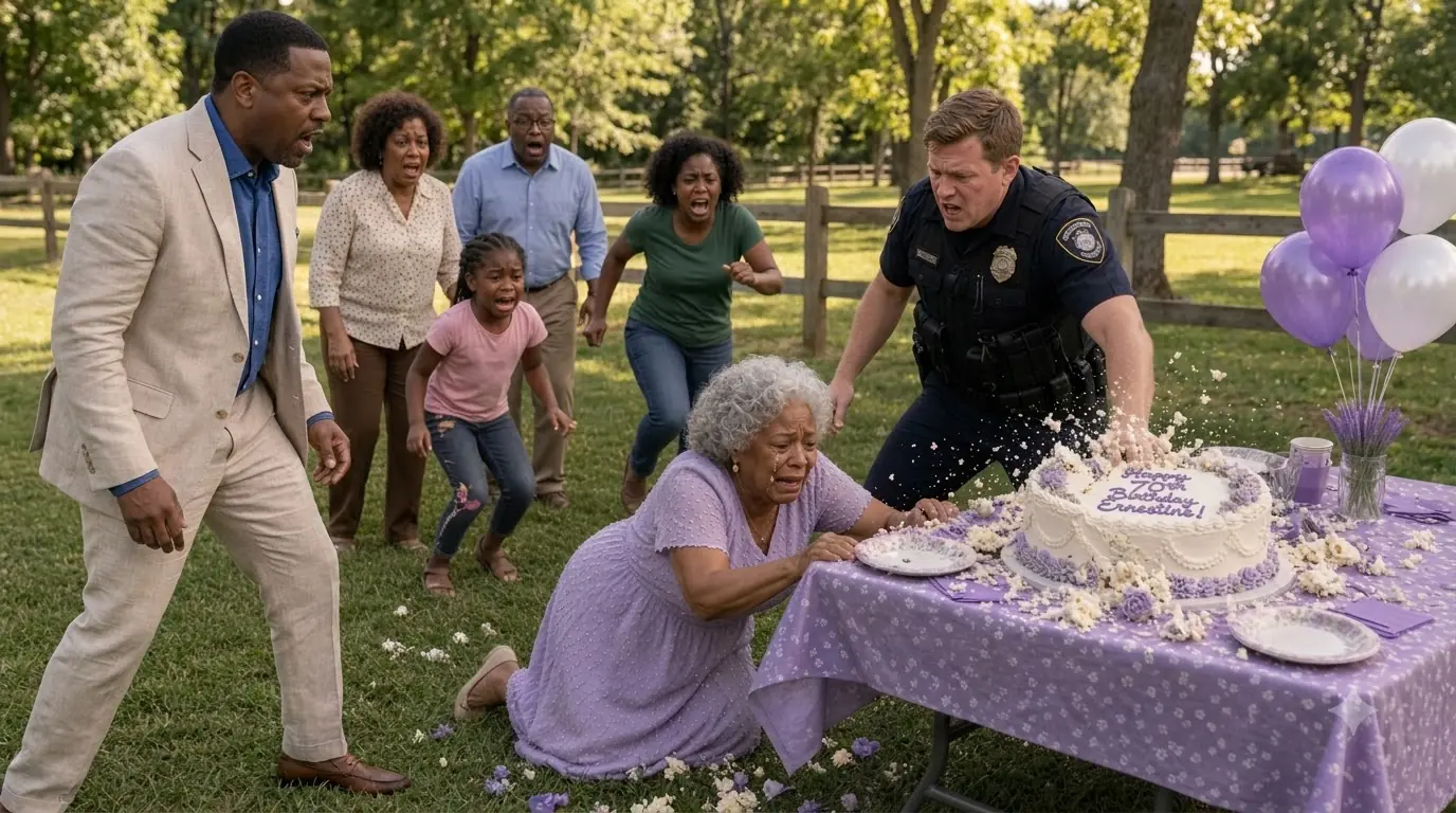 Police Knocked a 70-Year-Old Black Woman Down at Her Birthday Party — Then Her Son Stepped Through the Gate
