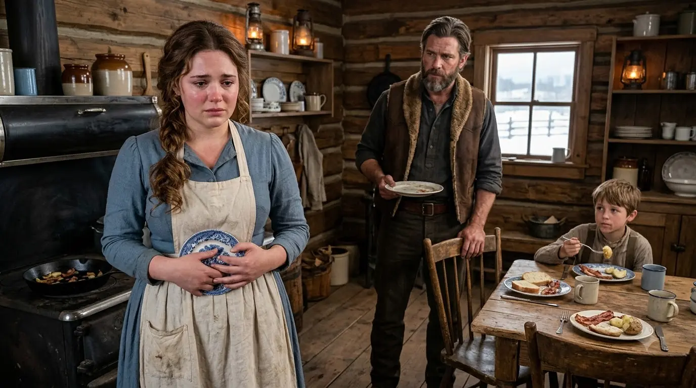 A New Bride Asked for the Scraps Left in the Pan — Then Her Rancher Husband Pulled Out a Third Chair