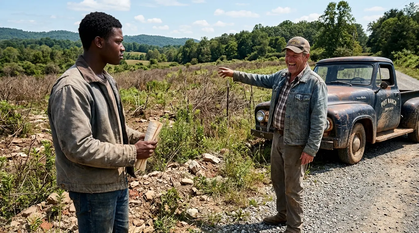 Black Boy Bought 19 Acres Nobody Wanted — Then His Plow Hit Something Buried Below