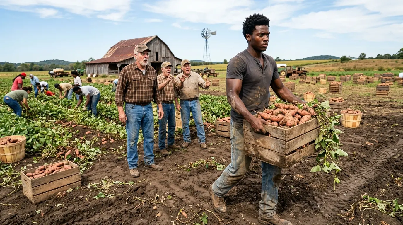 The Black Teen Bought a Run-Down Farm Nobody Wanted — Then His First Harvest Shocked the Town