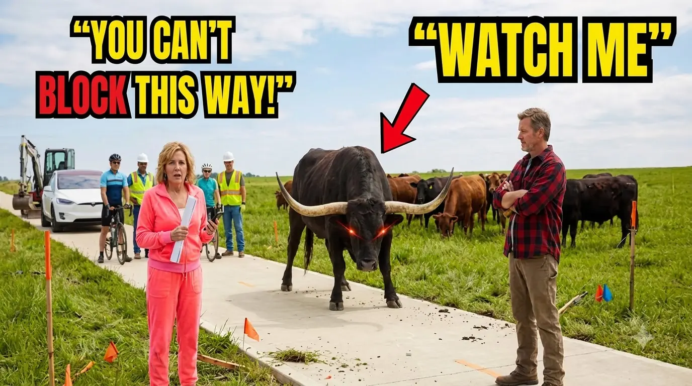 HOA Built a Bike Path Through My Pasture — They Forgot It Was Active Cattle Land