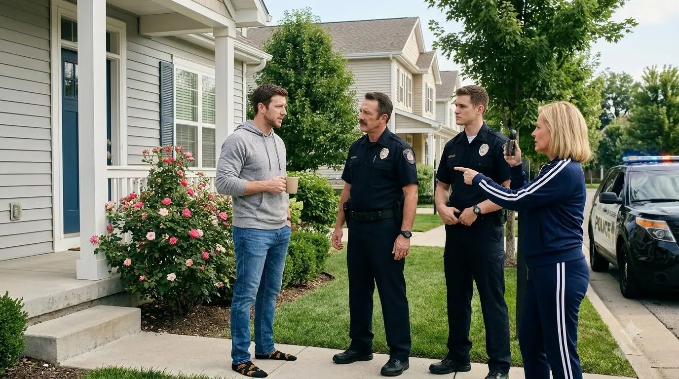 Karen Called the Cops on Me for “Loitering” on My Own Porch — So I Hired a PI to Expose Her Old Warrants