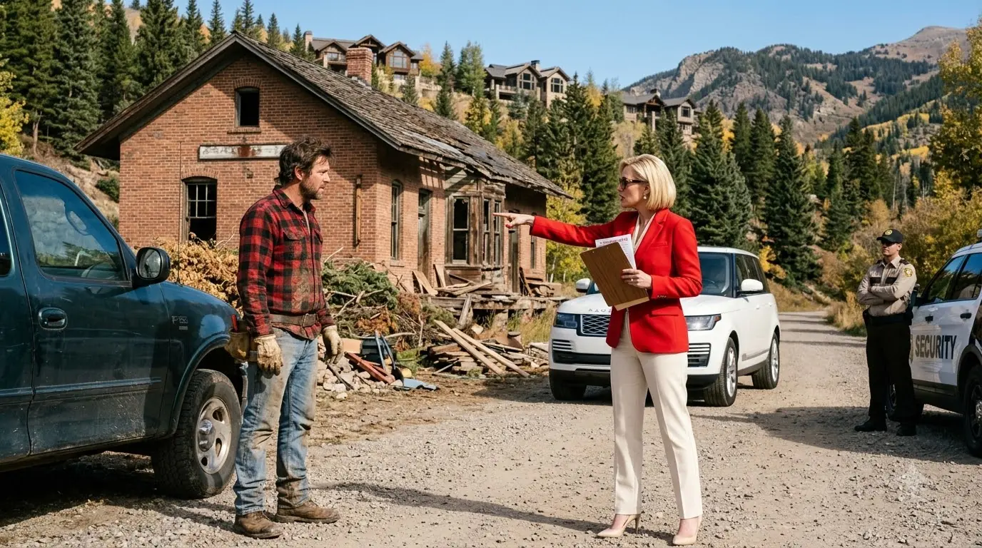 I Bought an Abandoned Railway Depot — Then the HOA Learned I Owned Their Only Supply Route