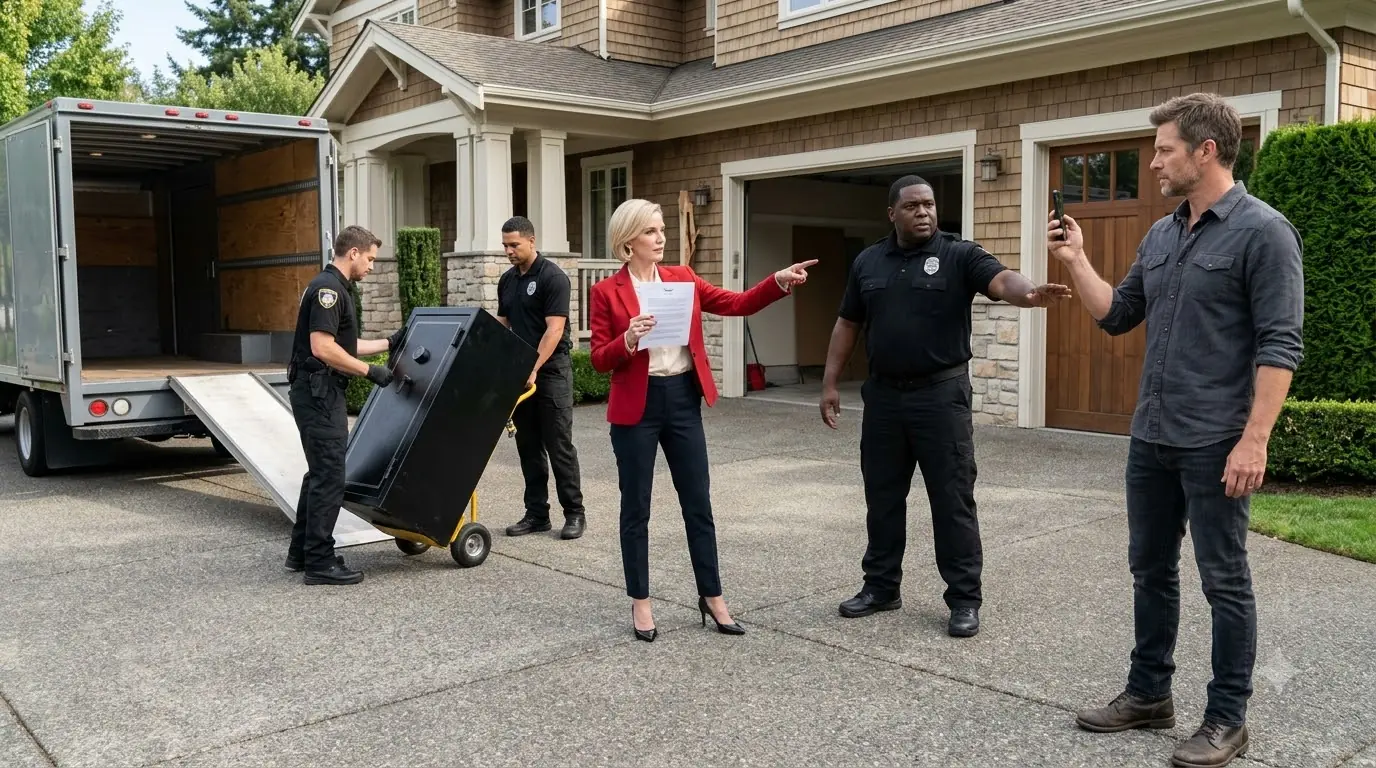 I Caught HOA Guards Taking My Safe — They Picked the Wrong House I Was the Detective on Their Case
