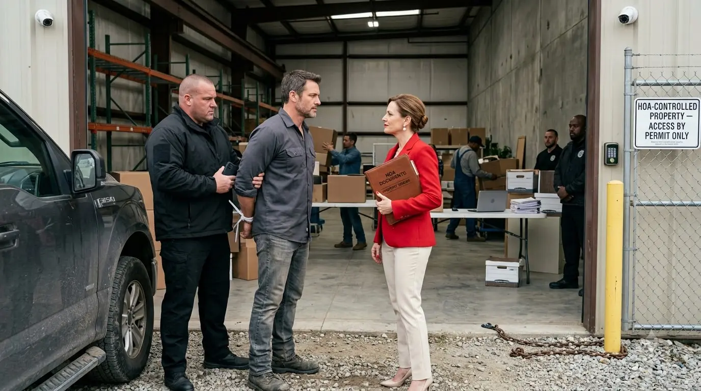 HOA Broke Into My Warehouse — Then Went Pale When Realized Who I Was