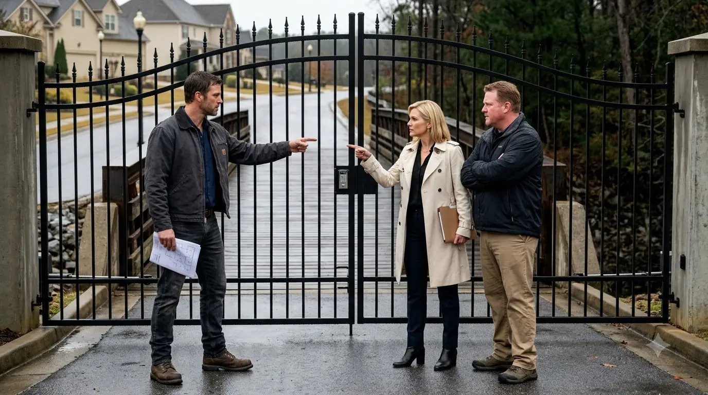 HOA Installed A Gate On My Private Bridge — So I Removed The Entire Bridge Overnight
