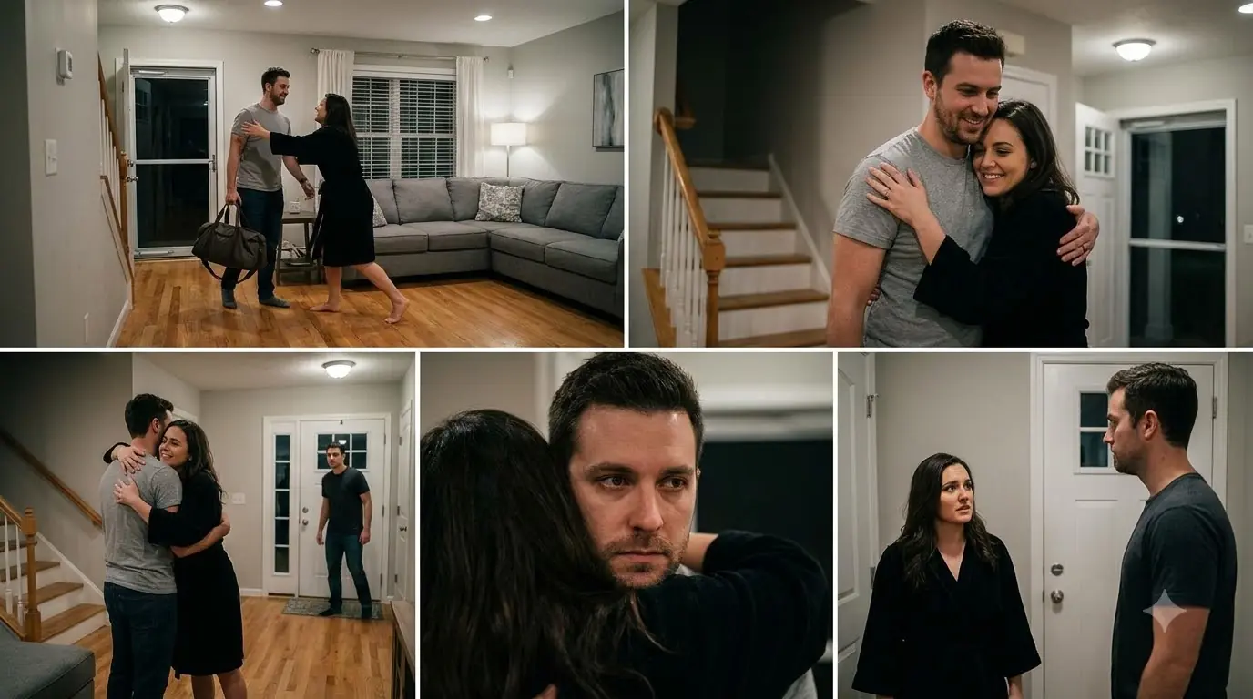 He Came Home Early to Surprise His Girlfriend — Then He Saw a Man Sneaking Toward the Front Door