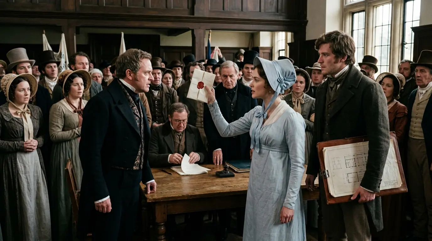 They Were Supposed to Be Arguing Over Plaster and Ledgers — They Ended Up Falling in Love
