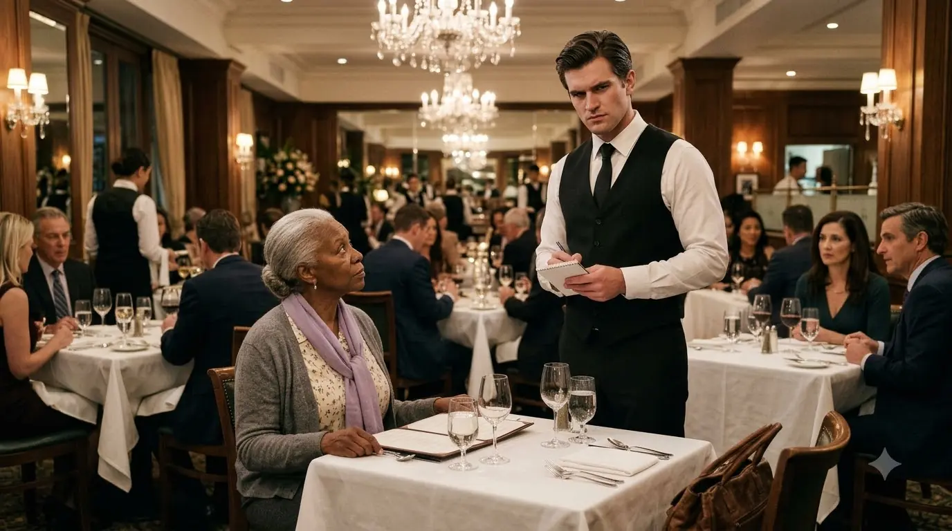 Waiter Insults Elderly Woman at Luxury Restaurant — Unaware Her Son Is the Owner