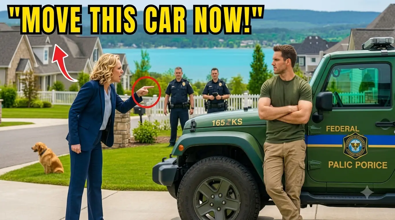 HOA Karen Cut My Lock to Snatch My Jeep — Didn't Know It Belonged to a Police Task Force!