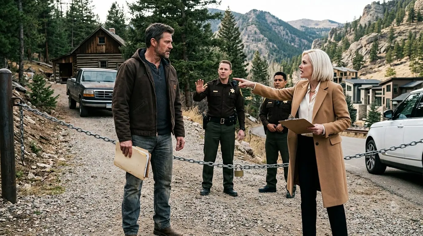 HOA Karen Loses It When I Return to My Valley Cabin — Shocked I Own the Entire Valley