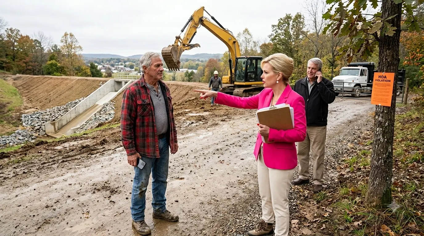 HOA Took Down My Dam Because I “Refused to Pay HOA Fees” — Then Watched Their Neighborhood Sink