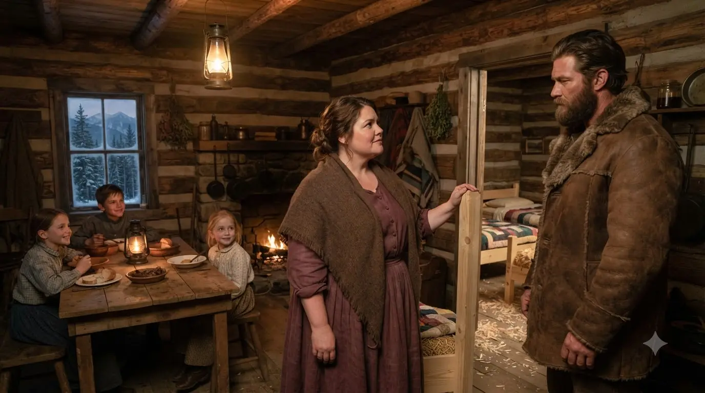 A Widowed Mother Was Turned Away With Three Hungry Children — Then a Mountain Man Took Them Into the Winter Mountains