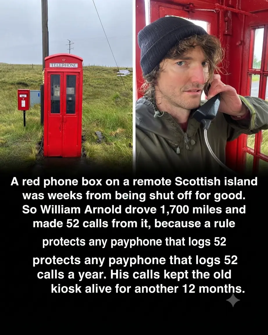He Drove 1,700 Miles to Make 52 Calls — Just to Save a Historic Red Phone Box