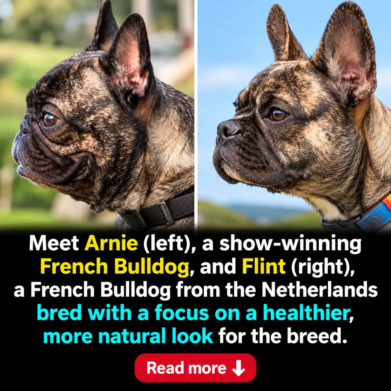 How Selective Breeding Is Reshaping the French Bulldog: A Striking Comparison of Health, Form, and Function