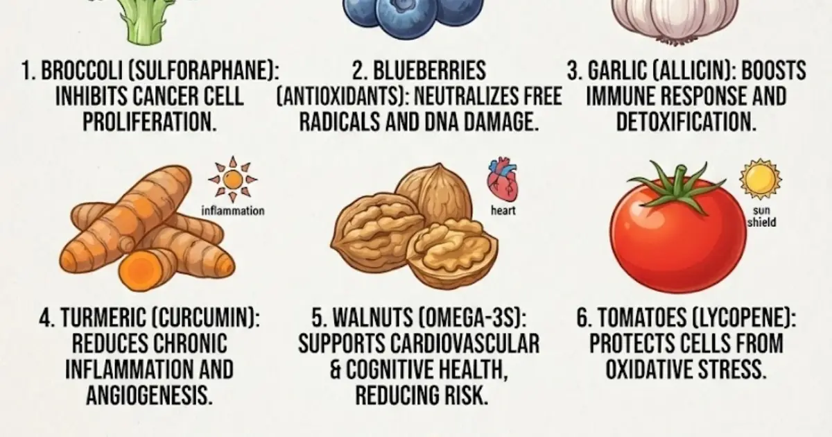 9 everyday foods that help starve cancer and strengthen your immune system
