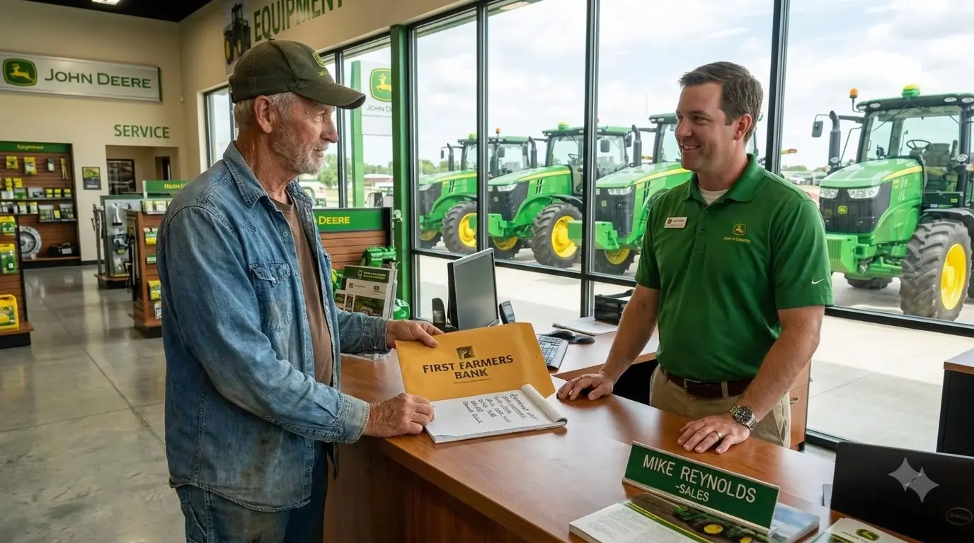 Farmer Wanted to Pay Cash for Six New John Deere Tractors — Then the Dealer Discovered Who Held the County’s Biggest Farm Account