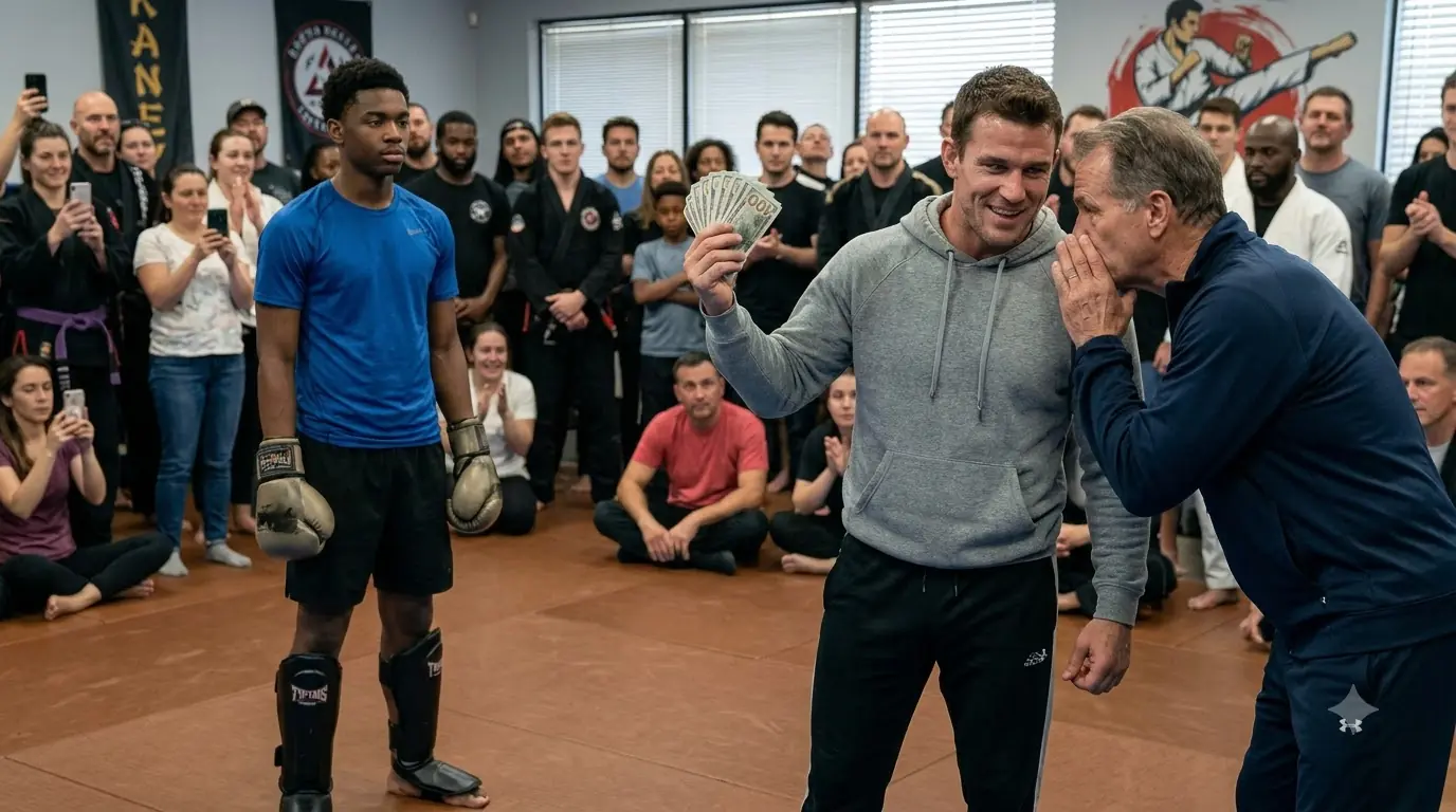 A Cocky Black Belt Bet $1,000 He Could Take Down the Quiet Teen — Then His Trainer Whispered, “Walk Away.”