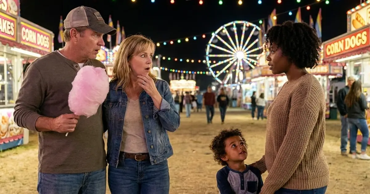 Little Boy Called Her Husband “Daddy” at the County Fair — The Ferris Wheel Kept Turning While She Stood Still