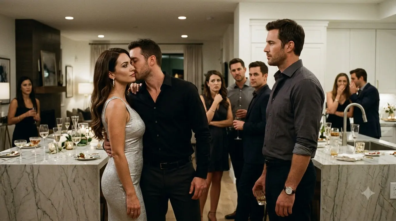My Wife Humiliated Me With Another Man at Her Birthday Party — Then She Opened My Gift at Midnight
