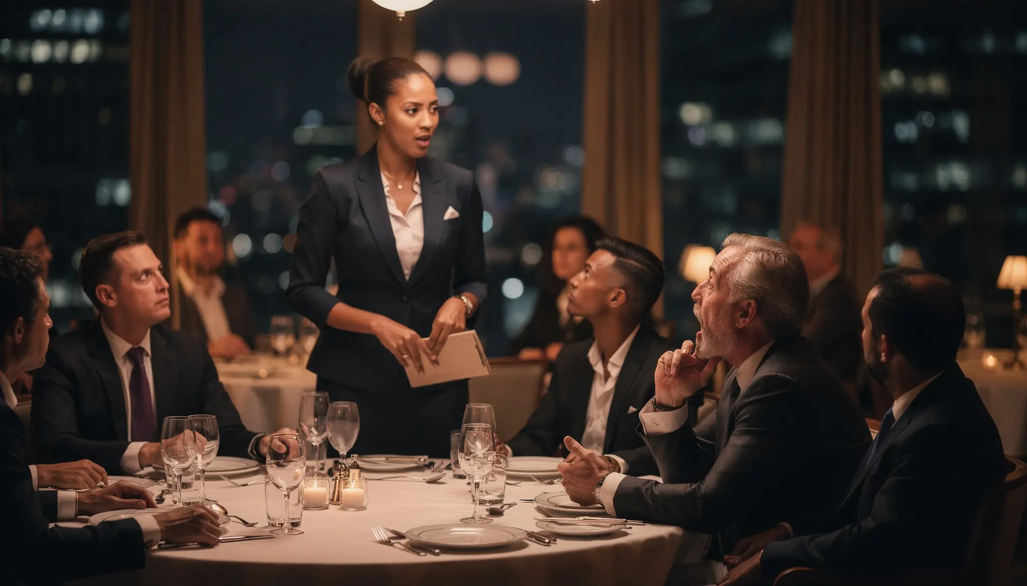 Billionaire Bets Black Waitress $1M She Can't Speak Japanese — Her Response Left the Room Silent