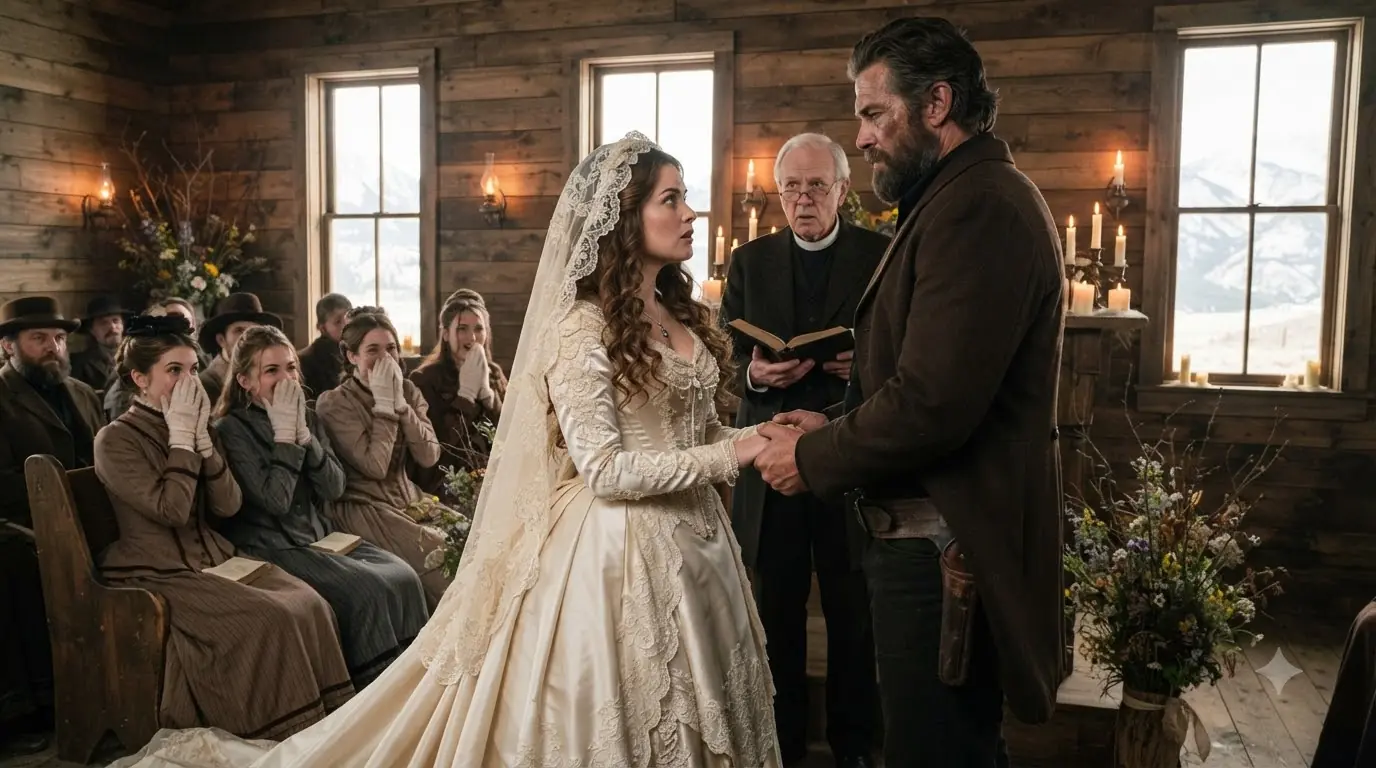 They Laughed Through the Mountain Wedding — Then the Bride Slipped Something Into His Hand