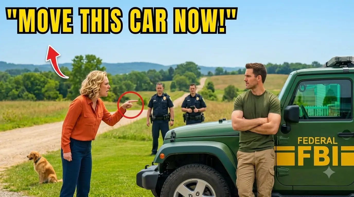 Karen Saw My Jeep Parked Wrong and Locked the Wheel — She Had No Idea It Belonged to the FBI!