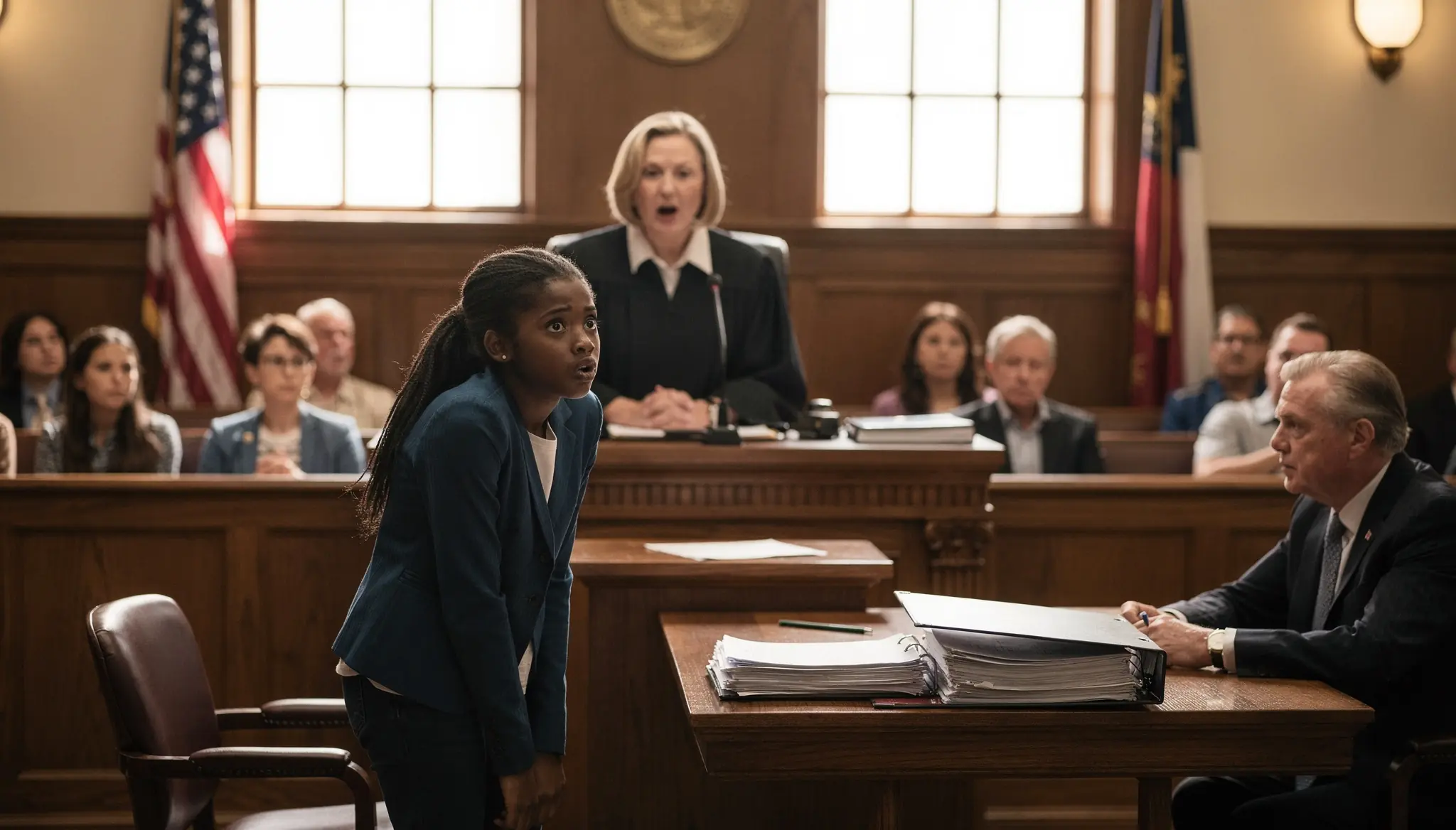 Judge Laughs at Black Teenager in Court — Shocked When She Exposes the Truth About Herself