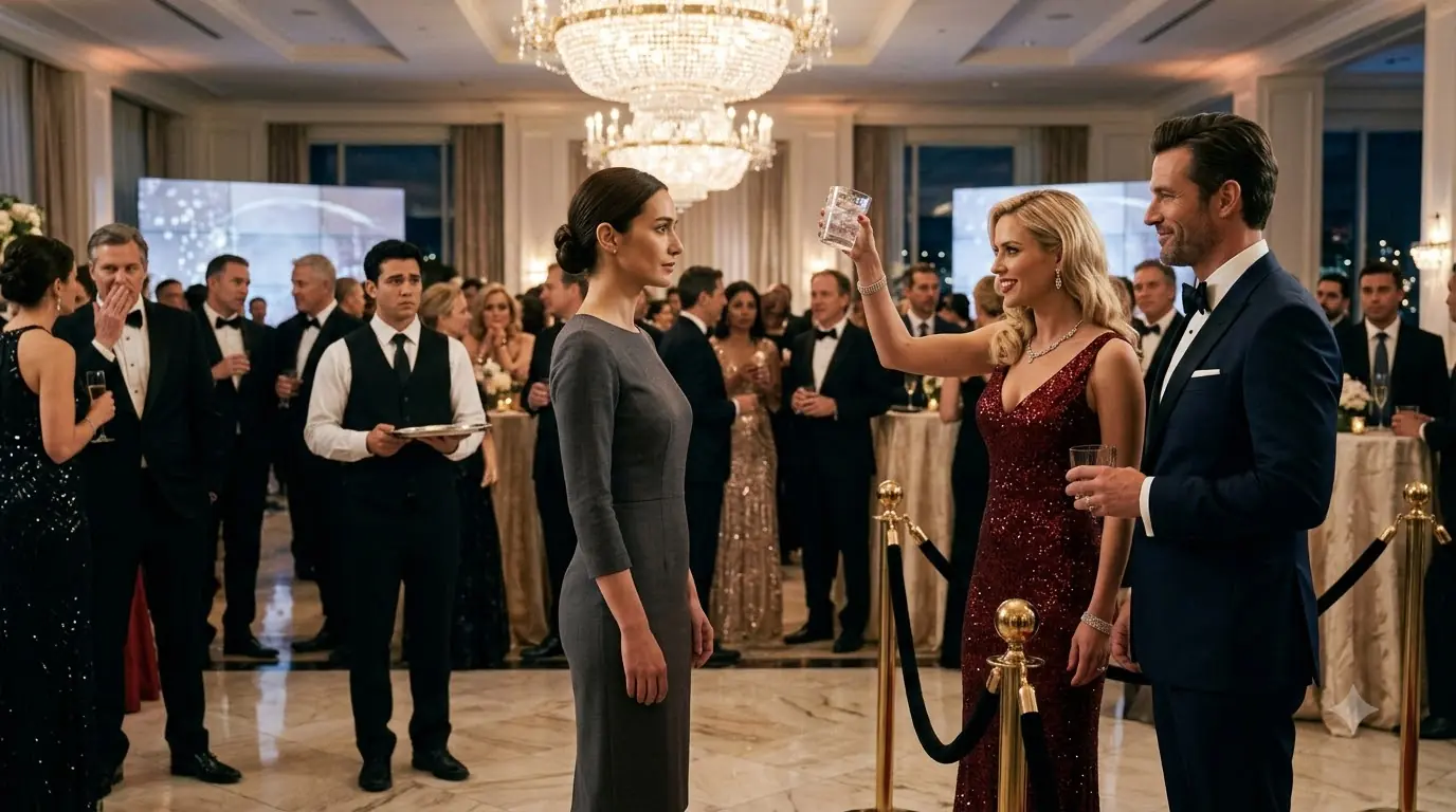 The Billionaires Poured Wine on Her — Not Knowing She Owned the Company Behind Their $800 Million Deal