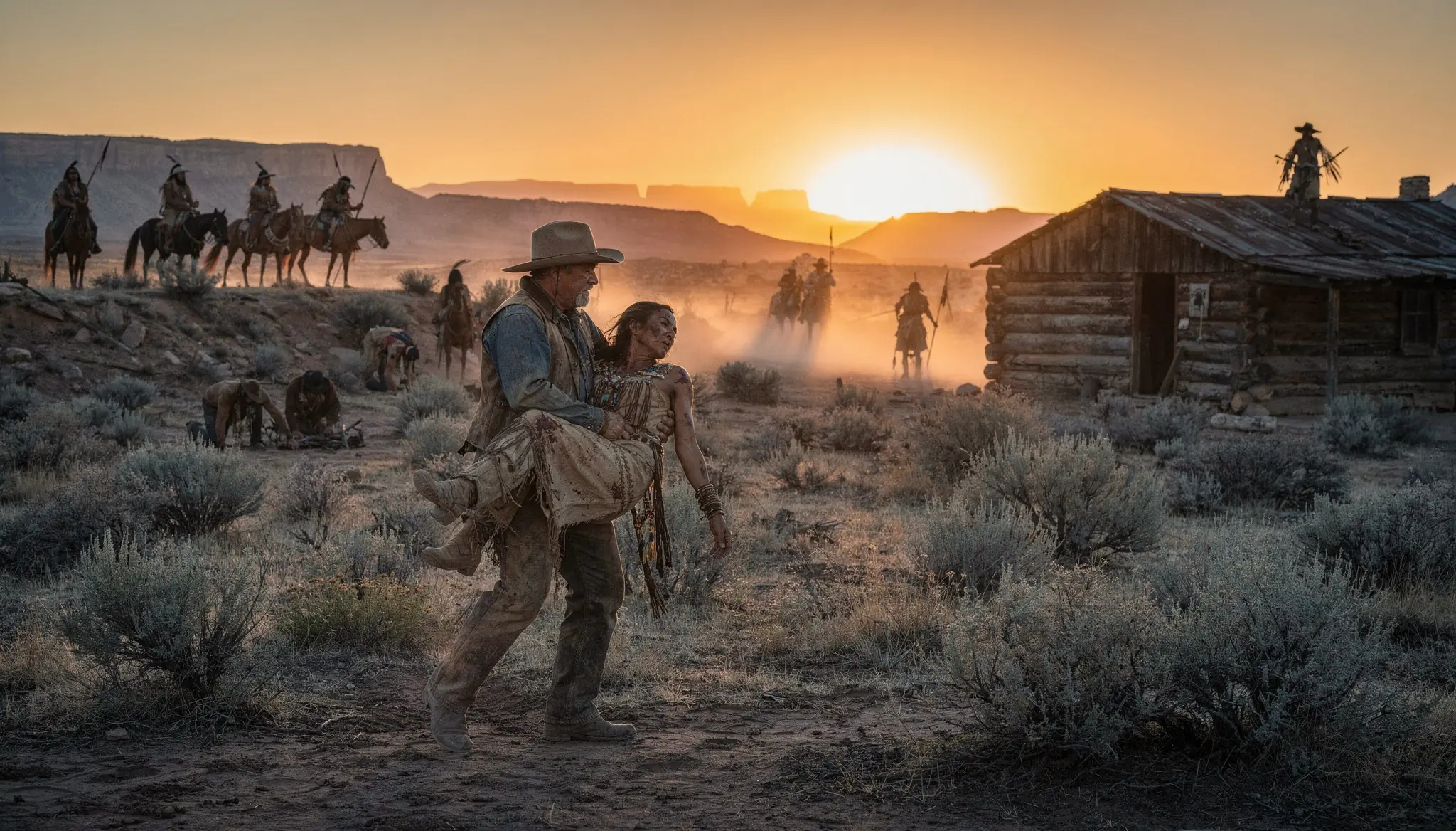 A Lonely Rancher Carried A Dying Apache Woman to His Cabin — At Sunrise, Their Warriors Looked For Him