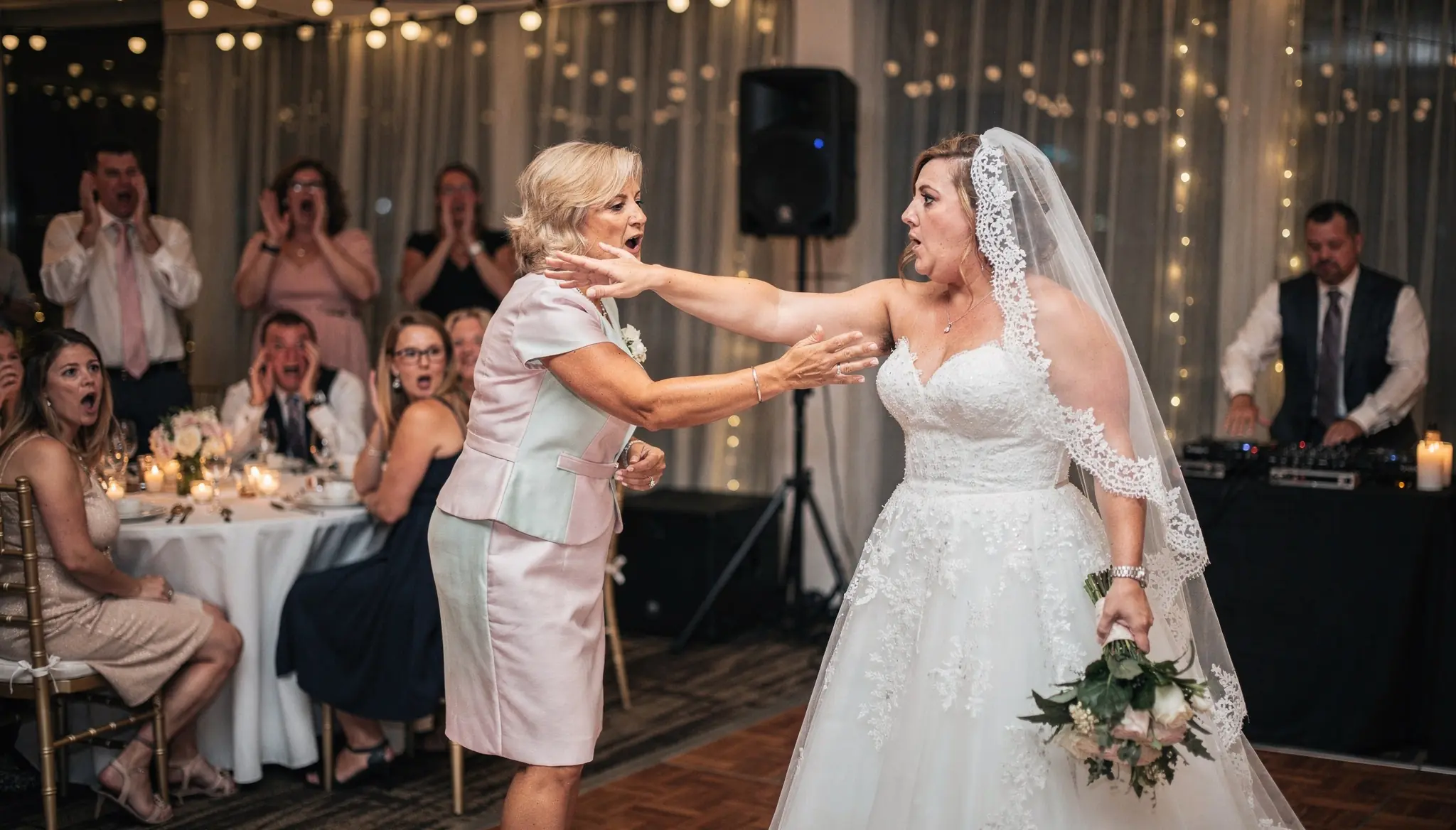 The Bride Slapped the Woman Who Paid for Her Wedding — Then the Music Stopped Before the First Dance