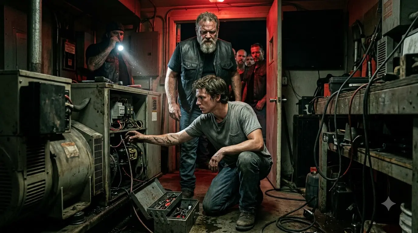 "Your Power Wasn’t Lost by Accident” — Young Mechanic Fixed the Generator & Exposed the Truth