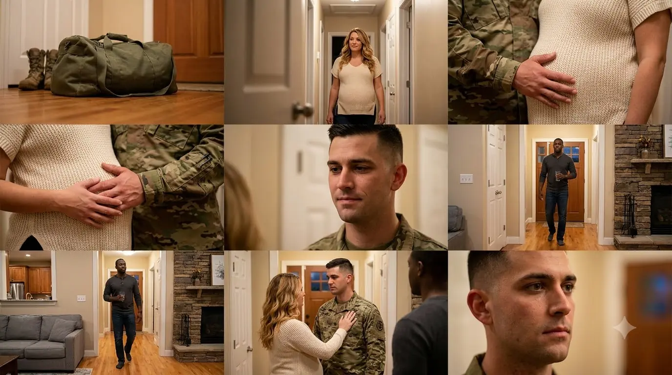 The Soldier’s Homecoming Stopped Cold in the Doorway