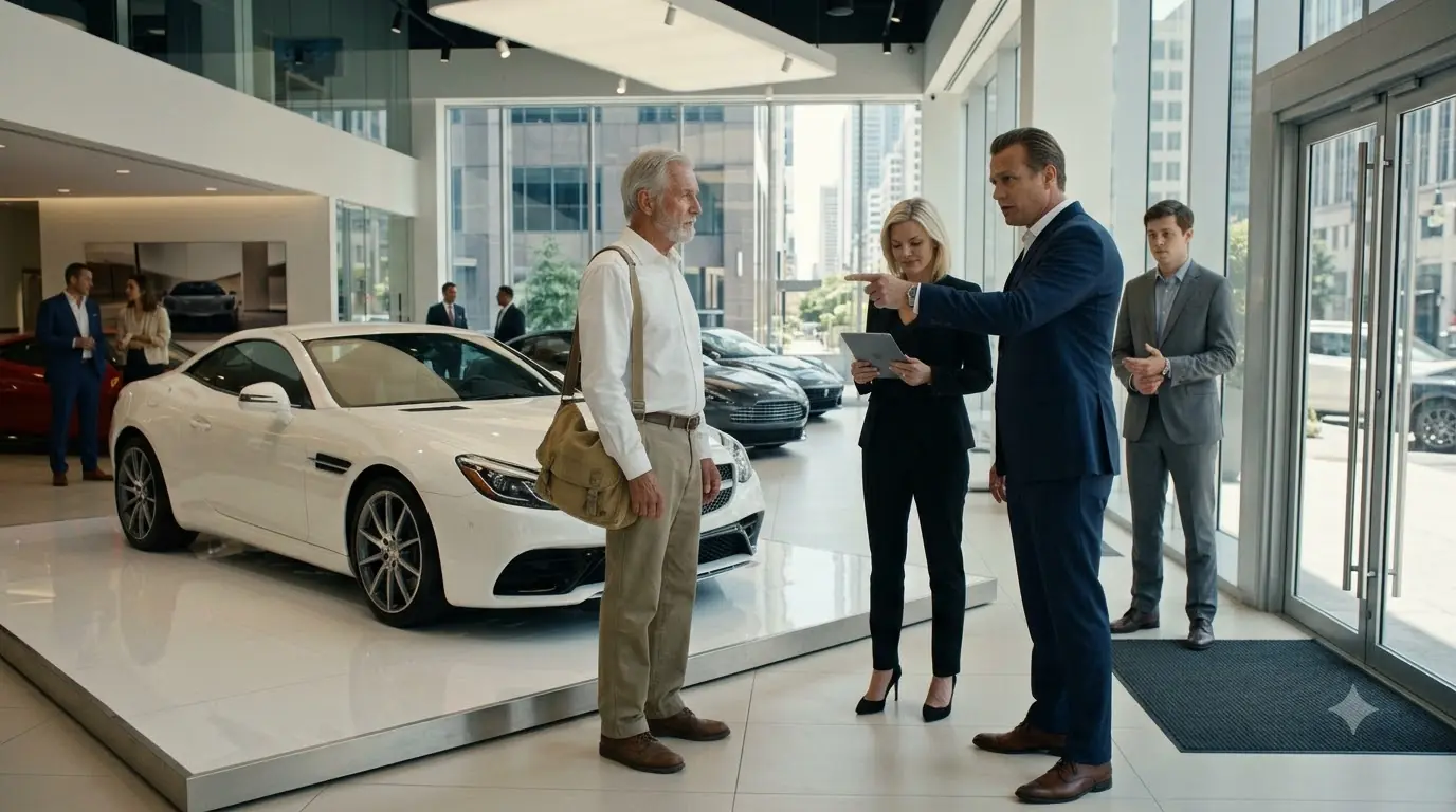 An Elderly Man Was Mocked At The Showroom — The Next Day, He Bought the Dealership