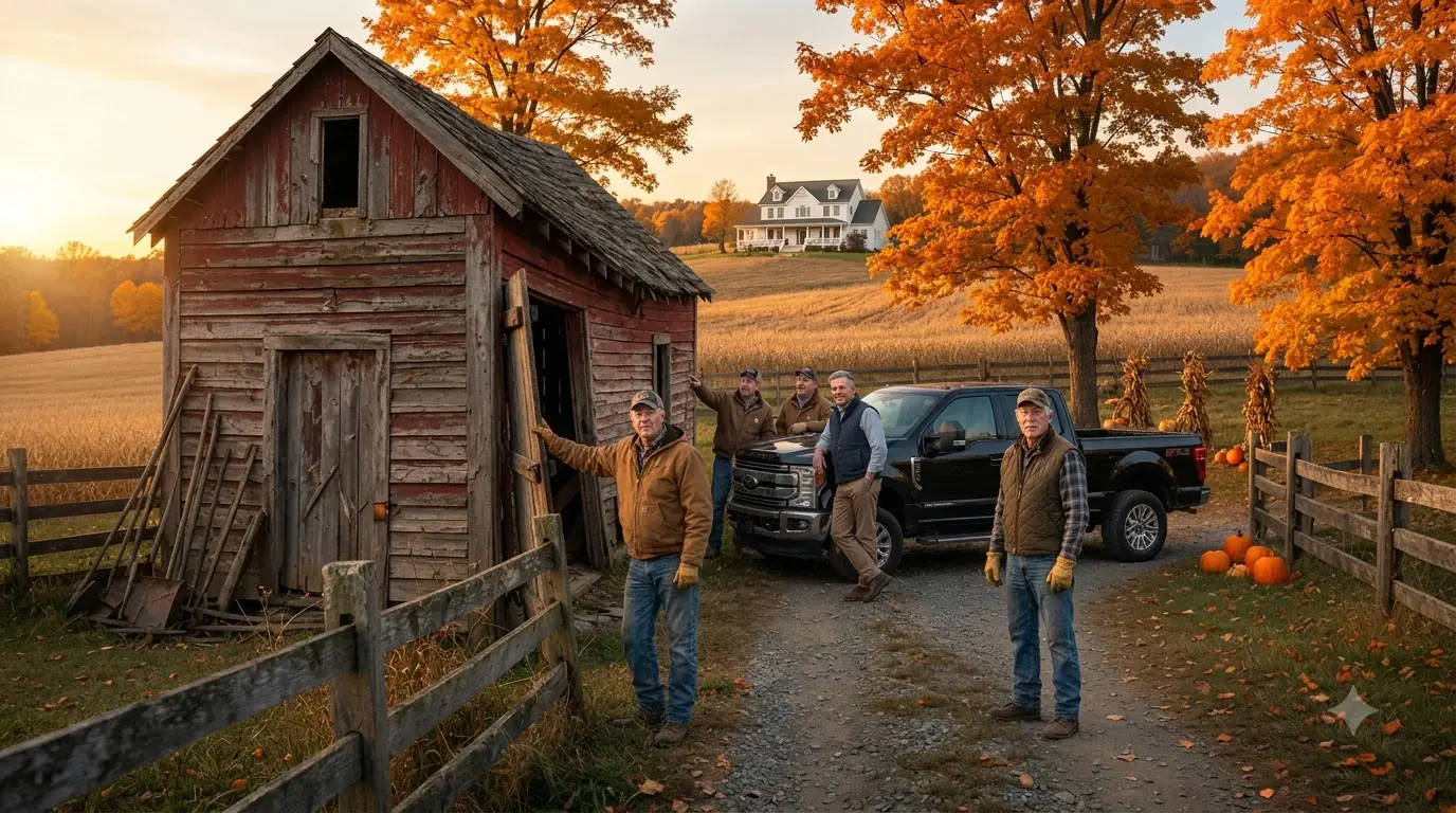 Everyone Laughed at the Old Farmer’s Crumbling Barn — Then an Expert Stepped Inside and Opened the Doors