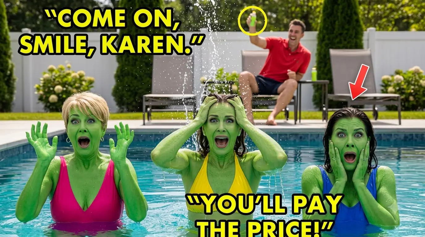 HOA Karen Kept Inviting Her Friends to Swim in My Private Pool — So I Came Up With a Plan…