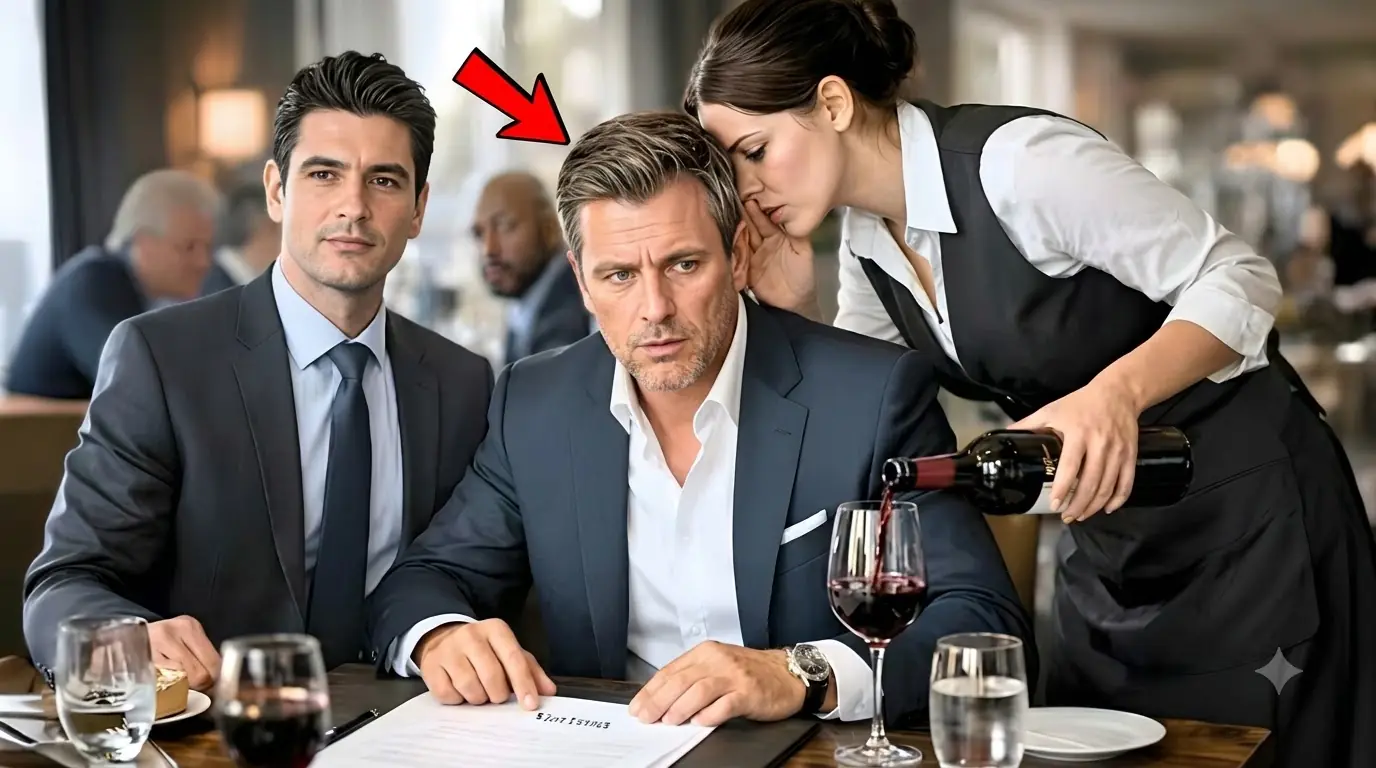 “YOUR TRANSLATOR IS LYING!” — A WAITRESS WARNS A MILLIONAIRE CEO BEFORE A GERMAN DEAL