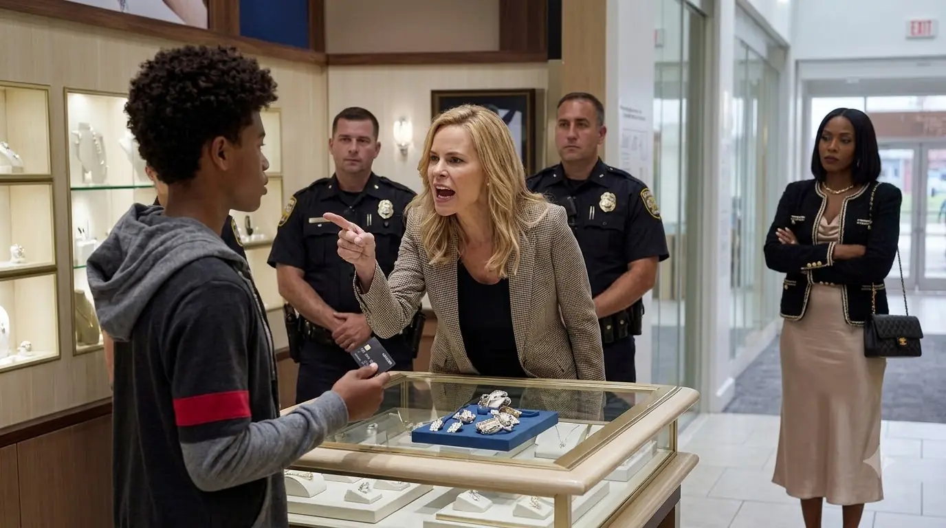 Karen Accuses a Black Teen of Using a Stolen Credit Card—Then the Cashier Reveals What Really Happened