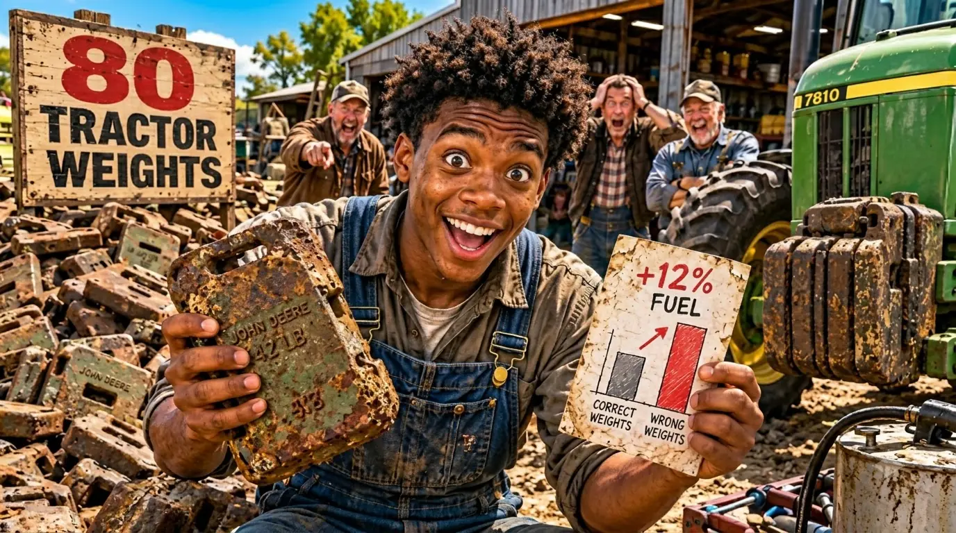They Dumped 80 Tractor Weights—Until Malik Found Why One Tractor Burned 12% More Fuel