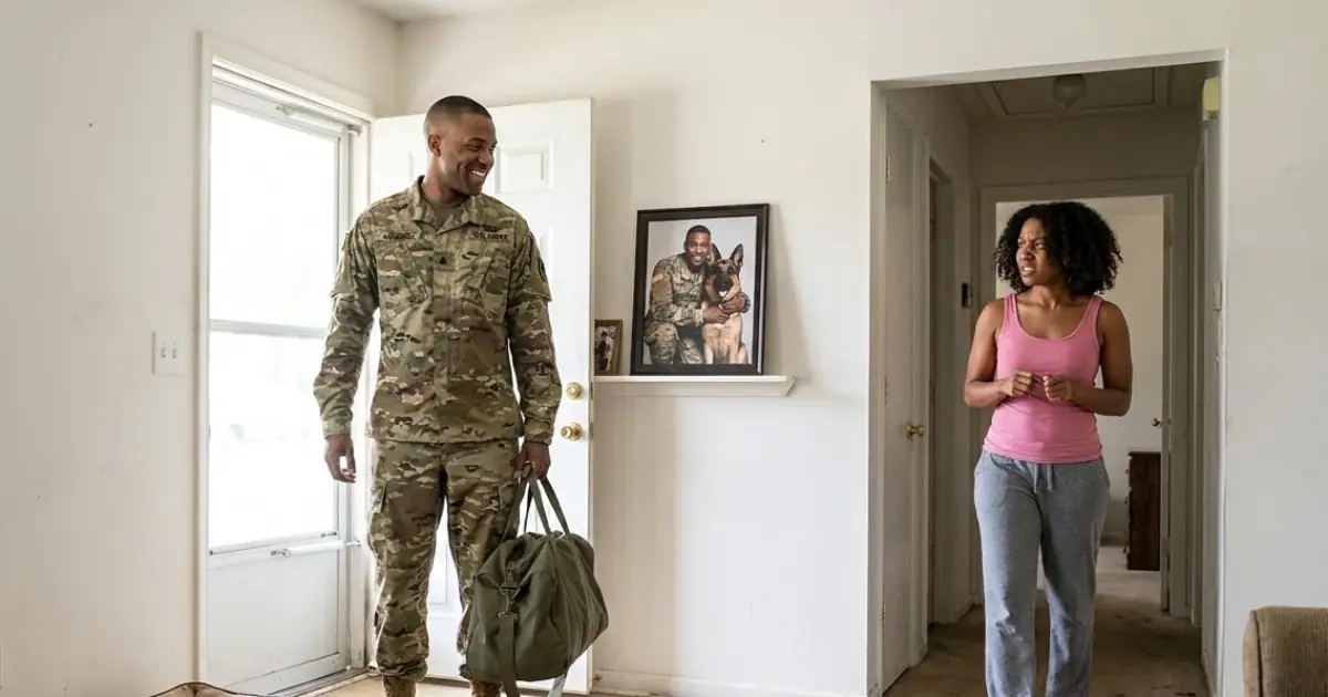Soldier Came Home After Eight Months — His Girlfriend Made Him Speechless