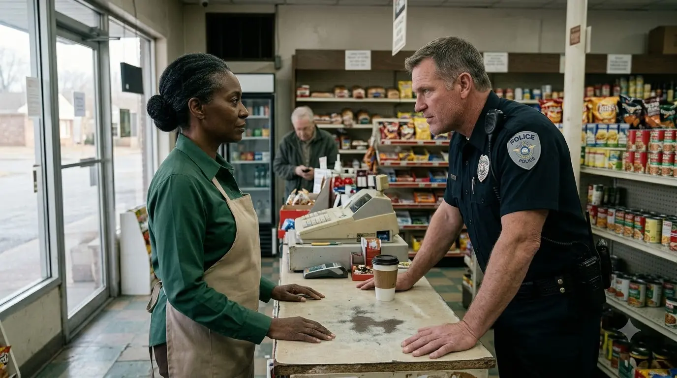 Corrupt Cops Demand $5,000 From a Store Owner — They Had No Idea She Was a Former Delta Force