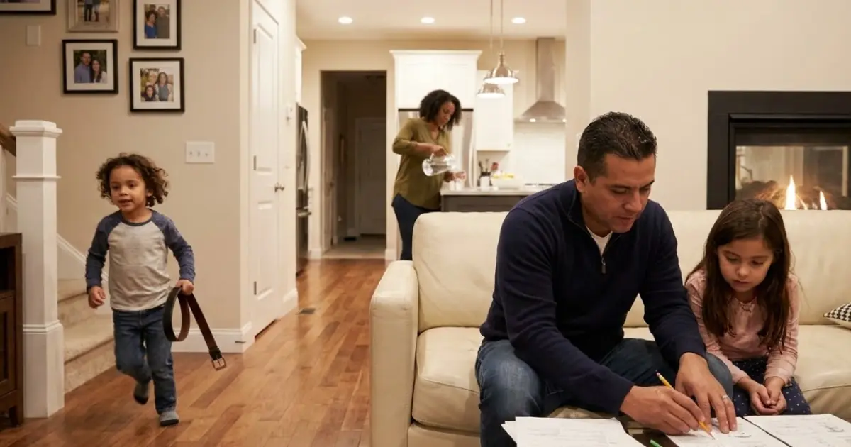 An Eight-Year-Old Was Doing Homework — Her Little Brother Ran Downstairs With a Man's Watch