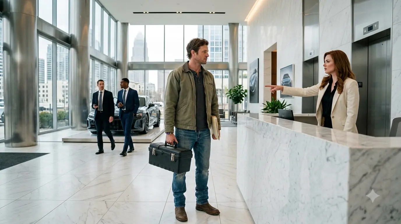 Single Dad Walked In for a Mechanic Job — Then the Billionaire CEO Saw His Name