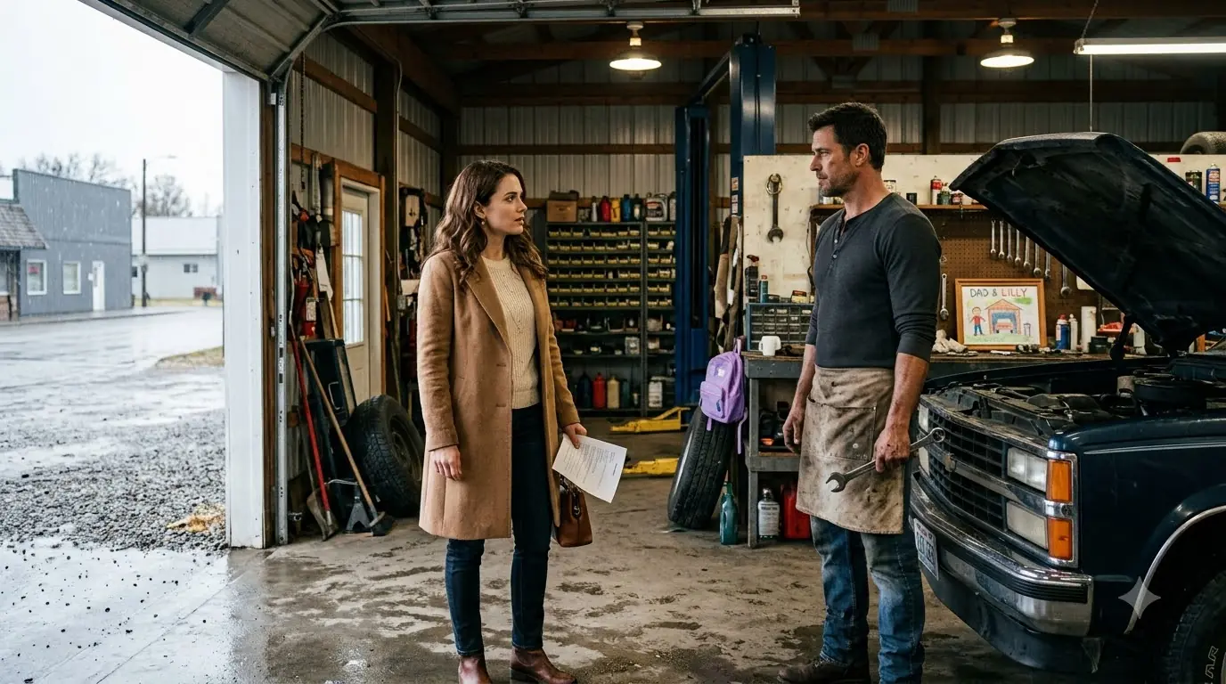 She Applied at a Single Dad’s Auto Shop — He Said, “I Need a Wife, Not an Employee”