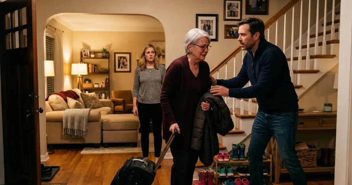 His Mother Arrived With a Suitcase — She Said Ask Your Wife About the Signature