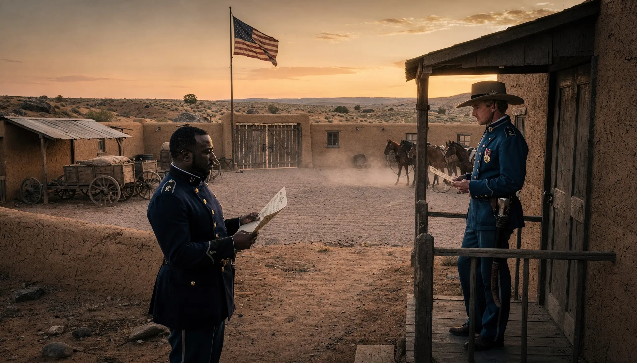 He Forged the Orders That Emptied the Fort Before Sundown — Then the Dead Courier's Pouch Came Back North of the Gate
