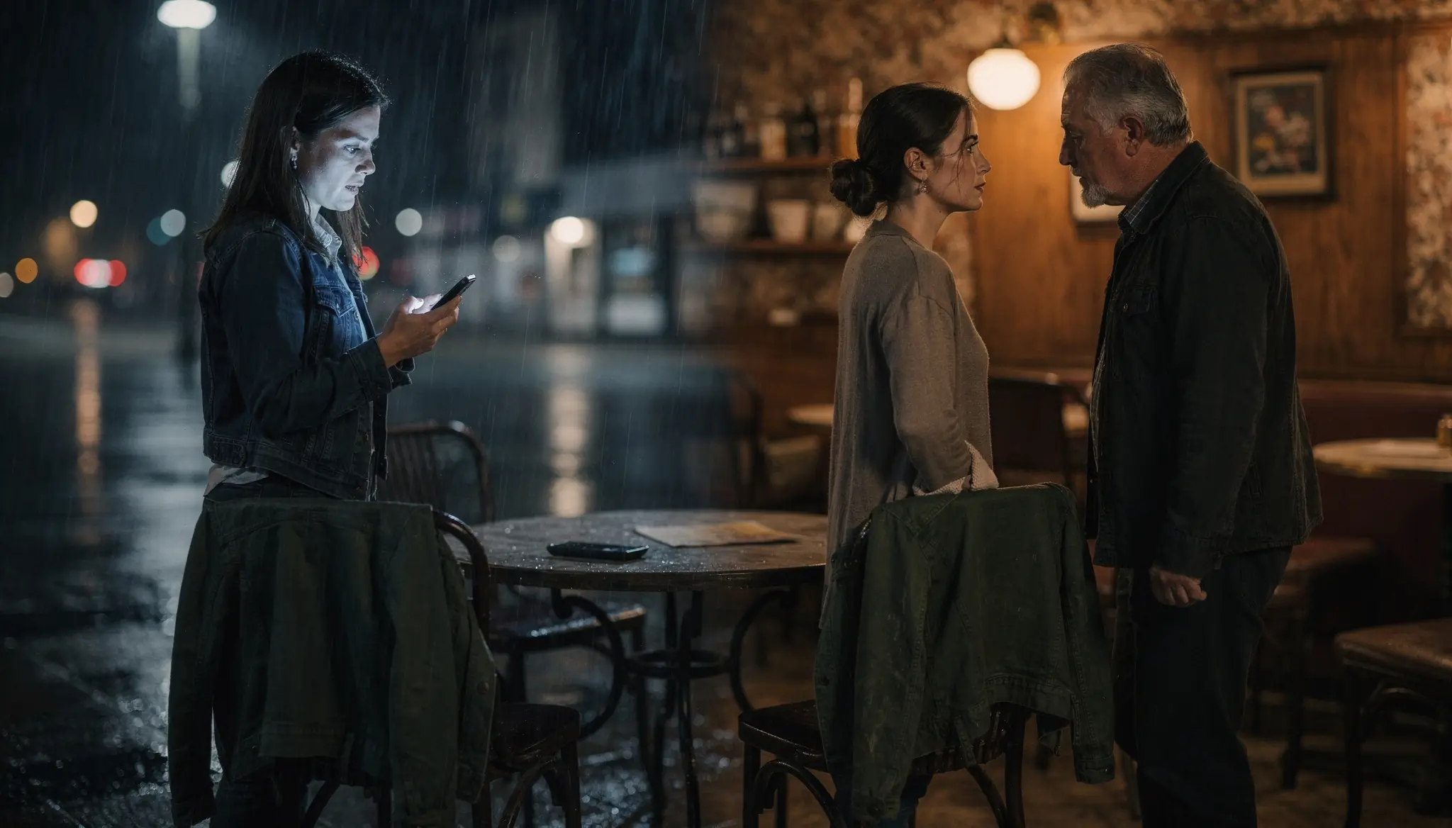 She Found His Midnight Phone in a Green Jacket — Then Ten Years Ended Before Either Sat Down
