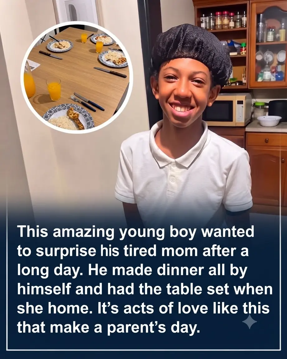 His Mom Came Home Exhausted—Then Her 11-Year-Old Son Surprised Her With Dinner